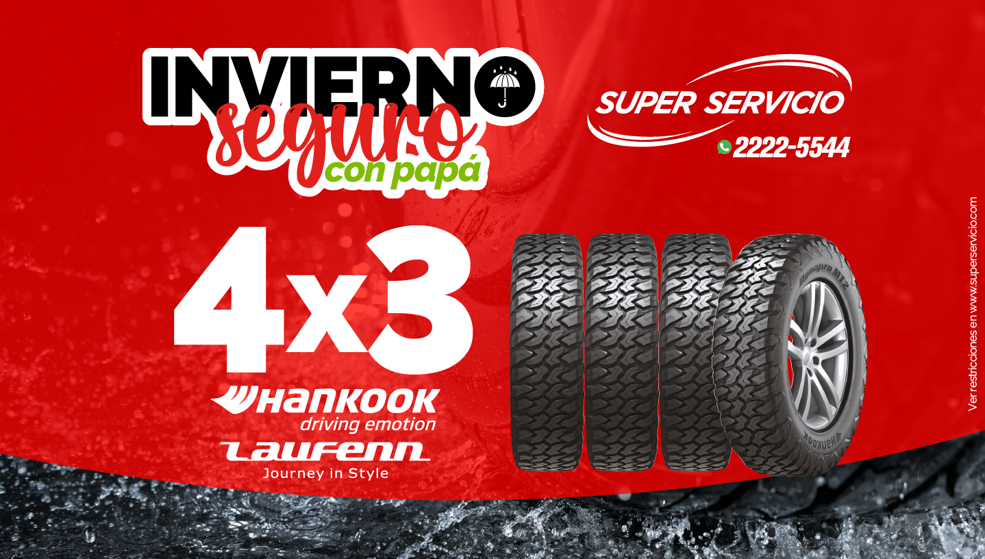 4x3 en Llantas Hankook y Laufenn imagen